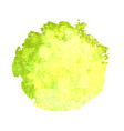 colorful watercolor stain vector image vector image