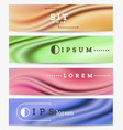 abstract industrial banners set vector image