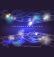 abstract technology background vector image vector image