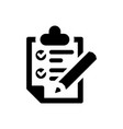 todo list icon vector image vector image
