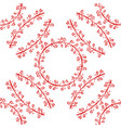floral seamless pattern vector image