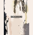 watercolor artistic pastel covers design creative vector image vector image