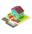 moving to a new home furniture delivery vector image