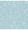 christmas snowflakes seamless background vector image