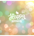 easter colorful bokeh background vector image vector image