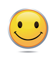 smiley face vector image vector image