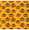 hand-drawn halloween pumpkins vector image