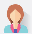 avatar woman design vector image vector image