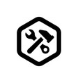 construction development icon vector image vector image
