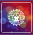 merry christmas and happy new year text greeting vector image vector image