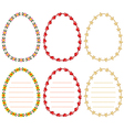 border egg vector image