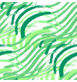 seamless pattern of abstract green grass vector image vector image