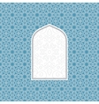 arabian window vector image