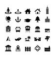 place icon vector image vector image