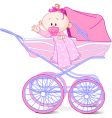 cartoon baby vector image