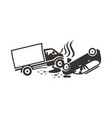 accident vector image vector image