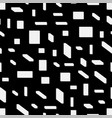 simple seamless trendy pattern with white vector image
