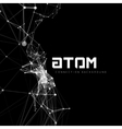abstract polygonal space vector image vector image