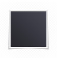 photo frame mockup vector image