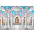 interior mosque vector image vector image