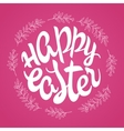 hand drawn easter lettering greeting quote vector image