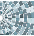 grey grid mosaic background creative tiles design vector image vector image