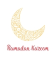 ramadan kareem theme vector image