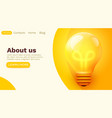 business brainstorming idea or startup concept vector image vector image