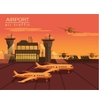 airport vector image vector image
