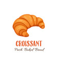 Detailed Icon Croissant Royalty Free Vector Image