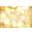 golden bokeh background abstract defocused bright vector image