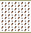 seamless bubble tea pattern vector image vector image