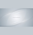 abstract gray and white flowing particles on gray vector image