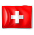 flag of switzerland vector image