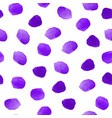 ultra violet purple lilac watercolor polka dot vector image