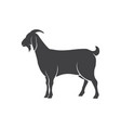 goat symbol icon sign vector image vector image