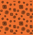 tribal ethnic ornament seamless pattern colorful vector image