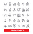 imaginationcreativity inspirationinnovation vector image