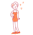 cutie vector image