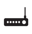 single silhouette construction tool icon vector image
