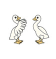 scandi cartoon animal clip art vector image