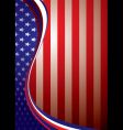 usa american background template vector image vector image