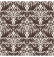vintage damask seamless pattern vector image