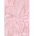crumpled colored paper vector image vector image
