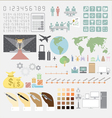 infographics convention plan vector image vector image