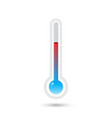 thermometer icon set vector image