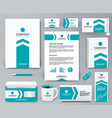 professional universal branding design kit vector image vector image