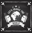 world is a book and those who do not travel vector image vector image
