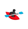 kayak isometric 3d icon vector image