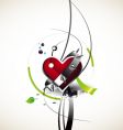 heart vector image vector image